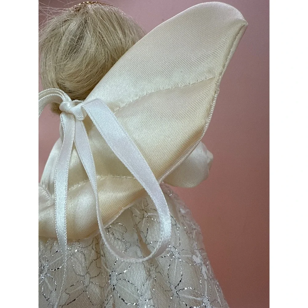 Porcelain‎ Blonde Angel Doll 9